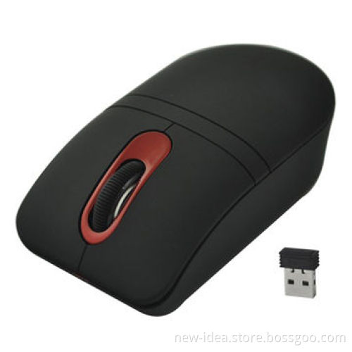Wireless Mouse with 2.4GHz Frequency, Nice Appearance and 10m working Distance
